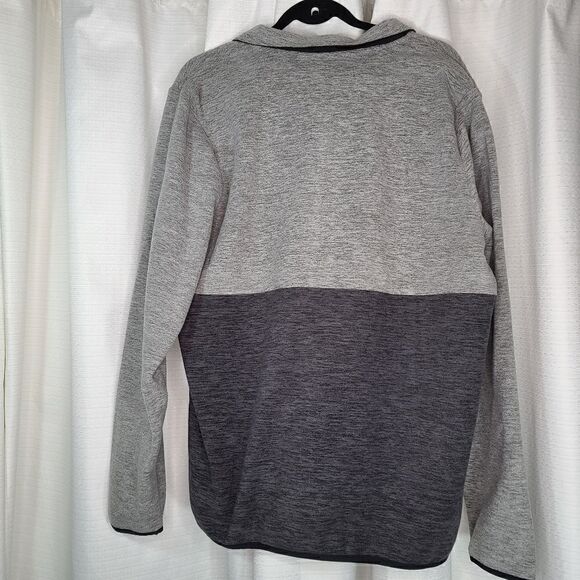 NWT LARGE MENS 1/2 ZIP FLEECE PULLOVER POCKETS - Picture 8 of 8